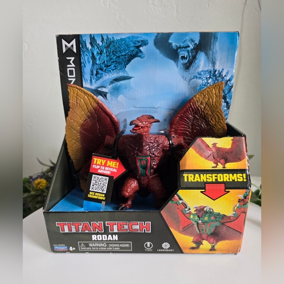 Monsterverse TITAN TECH RODAN Transforming Battle Figure * Read Details - Picture 1 of 14